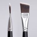 Face Makeup Brushes For Foundation Concealers BB Cream Ultra Thin Flat Oblique Shaped Soft Fibers Make Up Brush Cosmetics Tools Foundation Brush Contour Brush. 