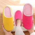 Japanese Slippers Women Indoor House Soft Cute Cotton Flip Flop Classic All-match Women Wedding Shoes Winter Warm Guest Slippers. 
