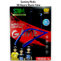 SRM Wireless Neckband Bluetooth Headset 45 Hours Battery Anti Noise Cancellation Touch Sensor Equalizer Gaming Mode. 