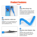 Anti Static ESD Wrist Strap Elastic Band with Clip for Sensitive Electronics Repair Work Tools. 