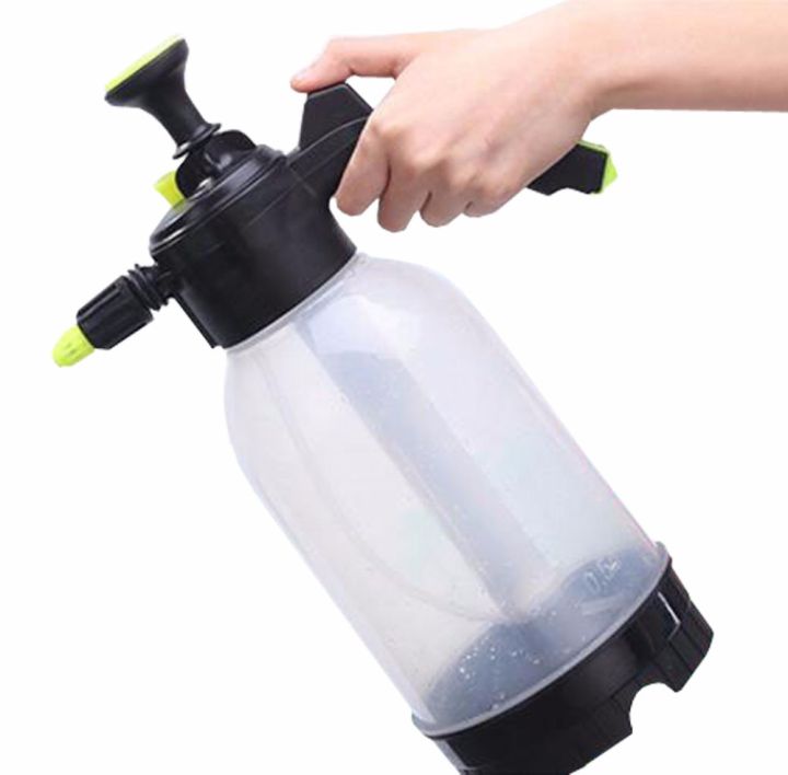2L Transparent Water Spray Bottle Pressure Pump Water Sprayers