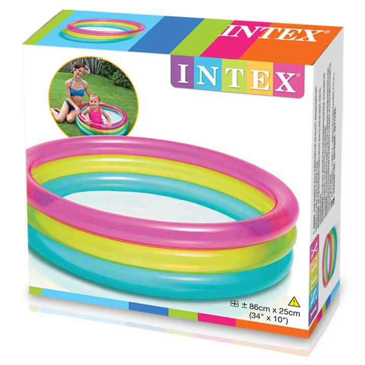 INTEX%20Sunset%20Glow%20Baby%20Pool%20(%2034"%20X%2010"%20)%20-%20Image%203