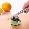 Best Knife Sharpener with suction cup - Kitchen Knife Sharpeners - Pocket Knife Sharpener - Manual Blade Sharpener. 
