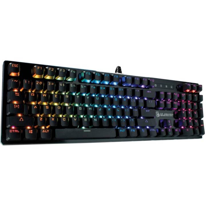 Bloody B820R - Bloody Mechanical Light Strike Animation Gaming Keyboard - Black - Brand Warranty
