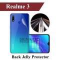 Realme 3 Back Jelly Protector Clear Soft Protection Film Transparent Hydrogel Film Protector For Realme 3. 