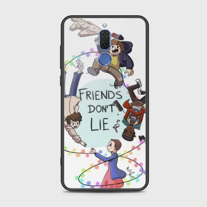 Huawei Mate 10 Lite Cover - SkinLee HQ Infinity Glass Case (Soft) - Friends Circle - SKINLEE-545-1-813-89