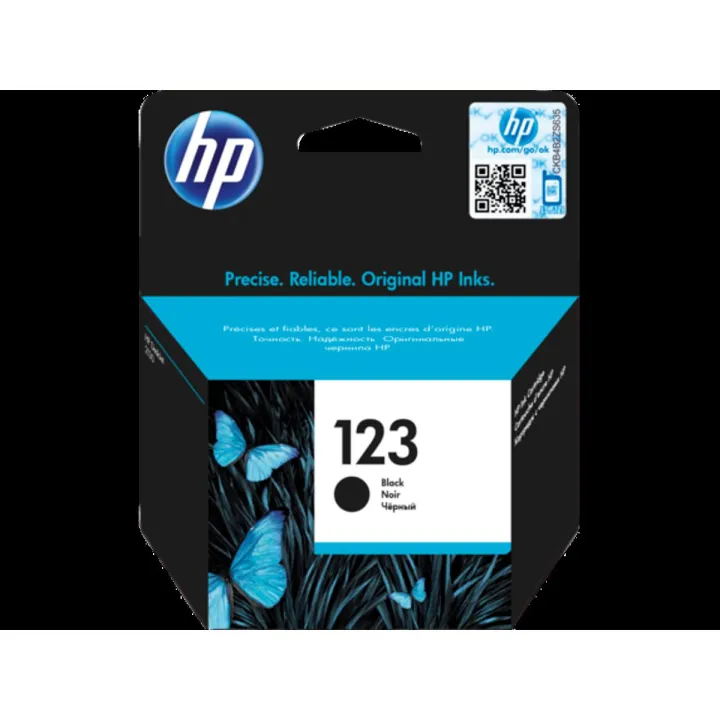 HP 123 Black Ink Cartridge 123 Cartridge(orignal) | Daraz.pk
