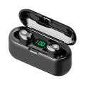 Tws Wireless Bluetooth Headset F9-34 Fingerprint Touch Display In-Ear F9 Marca Dragon Bluetooth Headset. 