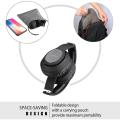 WorWoder 80Hrs Wireless Over Ear Headphones, Bluetooth 5.0 Wireless & Wired Mode, HiFi Stereo Foldable Bluetooth Headset, Soft Memory Foam Earmuffs for Work Travel Online Class (BLACK). 