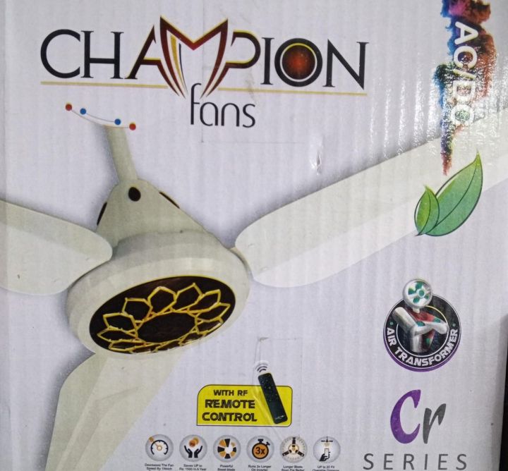 Champion AC DC Ceiling Fan 2024 | Daraz.pk