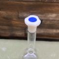 Volumetric Flask, 250ml – Clear-Fitted with Polypropylene Stopper - Class A, Tolerance ±0.10 ml - White Graduation Mark - Borosilicate Glass –NORMAX. 