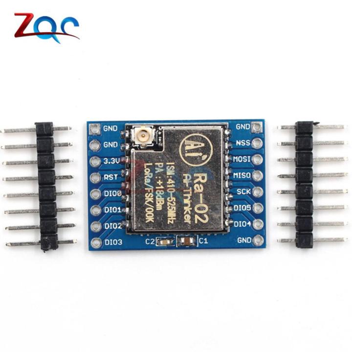 SX1278 LoRa Module 433M 433MHz 10KM Ra-02 Ai-Thinker Wireless Spread Spectrum Transmission Socket for Smart Home DIY