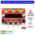 2.1 Channel Audio Stereo Equalizer Bluetooth Hifi Power Subwoofer Amplifier Board Tpa3116d2 by Electrica. 