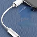 USB Type C To 3.5mm Jack OTG Adapter Earphone Headphone Audio Aux Cable For Xiaomi Huawei Oneplus PC Hardware Cables Adapters. 