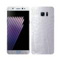 Samsung Galaxy Note 7 Silver Crocodile Leather Texture Mobile Skin. 
