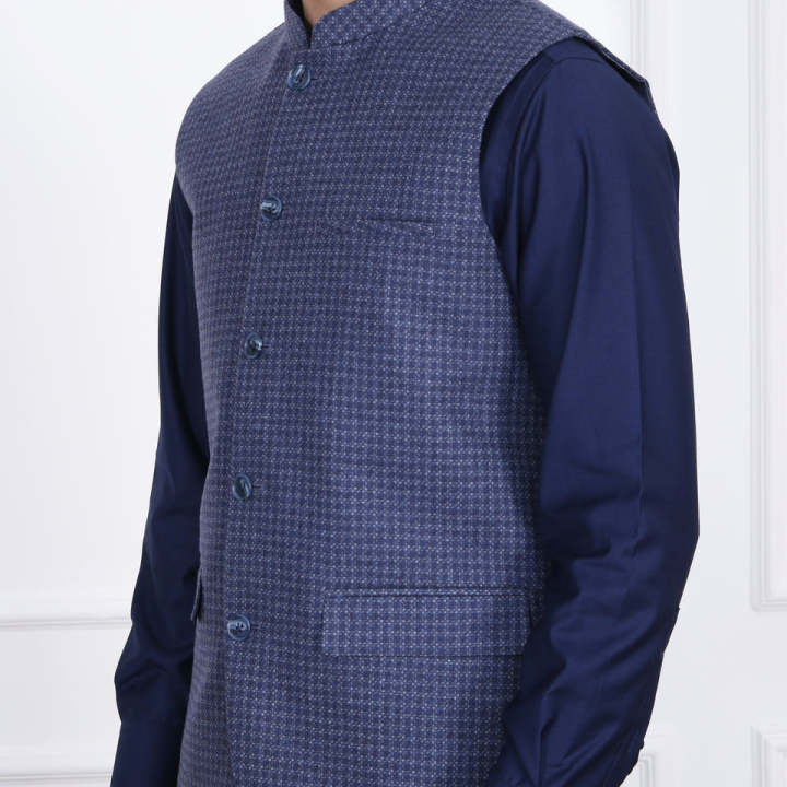 V&S%20Men%E2%80%99s%20Waistcoat%20%E2%80%93%20BLUE%20TEXTURE(ART303)%20-%20Image%203