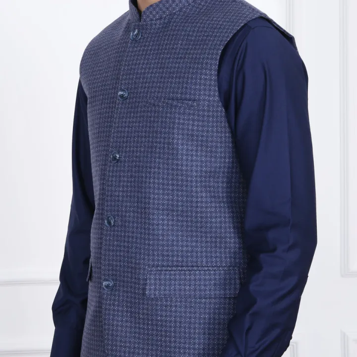V&S%20Men%E2%80%99s%20Waistcoat%20%E2%80%93%20BLUE%20TEXTURE(ART303)%20-%20Image%203