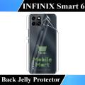 Infinix Smart 6 Back Protector Transparent Hydrogel Soft Film jell Protection For Infinix Smart 6. 
