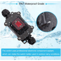1 Piece Waterproof Inline Switch IP67 Waterproof Inline Switch 12V DC 20A High Current Power Waterproof Switch. 