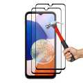 Samsung Galaxy A14 Screen Glass Protector Accurate Size HD Edge to Edge Full Glue Tempered Glass For Galaxy A14 - Black. 