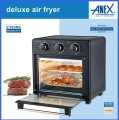 Anex Deluxe Air Fryer AG-2121 Baking Roasting & Grilling Inner lamp to monitor the cooking process. 