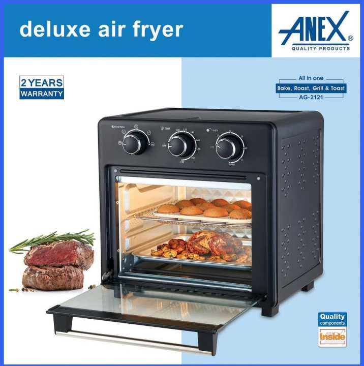 Anex%20Deluxe%20Air%20Fryer%20AG-2121%20Baking%20Roasting%20&%20Grilling%20Inner%20lamp%20to%20monitor%20the%20cooking%20process%20-%20Image%205
