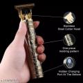 Vintage T9 Trimmer Professional Dragon Style Metal Rechargeable Electric Hair Clipper Cutting Machine Men Zero Gapped Hair Clipper and Hair Trimmer Professional Cordless Haircut Electric USB Charging Beard Trimmer and styler for Men Note random color will. 