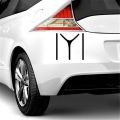 10x12cm(Black) Ertugrul logo Sticker IYI Logo Waterproof Sticker for Cars, Bikes, Laptops. Car stickers Turkey Turkish the Kayi tribe or Kai tribe IYI, Auto Styling stickers. 