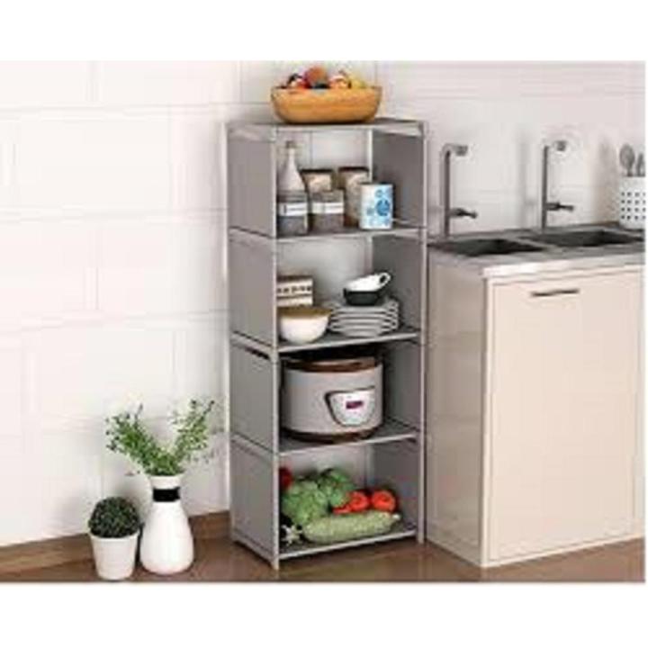 4 Layer Book Shelf Folding Daraz.pk