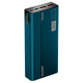 Zero® Lumin L-200 Power Bank 20000mAh 22.5W Fast Charging PowerBank | QC 3.0 Powerbank | USB-C Input/Output Powerbank  | Built-in Cable Powerbank | Aluminum Body Powerbank | Portable Powerbank  | Fast Charge Power Bank for Android & IOS. 