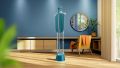 Philips Garment Steamer 1000 Series - 1800W, 1.8L Detachable Tank, 3 Steam Setting, 36 g/min, Integrated Stylemat, Blue - STE1040/26. 