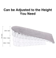 3 Layers Height Increase Heel Pad Gel, Invisible Height Increase Upto 5cm, Height Increase Insole, Heel Lift Inserts, Adjustable Shoe Insert Lift for Men and Women, Height-AdjustableShoe Pads Foot Cushion for Shoes,. 