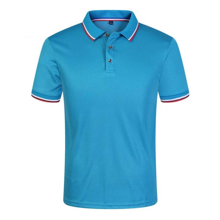 New 2020 Solid Color Summer Polo Shirts Men Short Sleeve Breathable Anti-Pilling Brand Polos masculina hombre Plus Size S-3XL