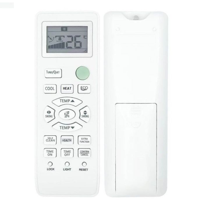 HAIER DC Inverter AC Remote Control With Eco & self Clean Function Button