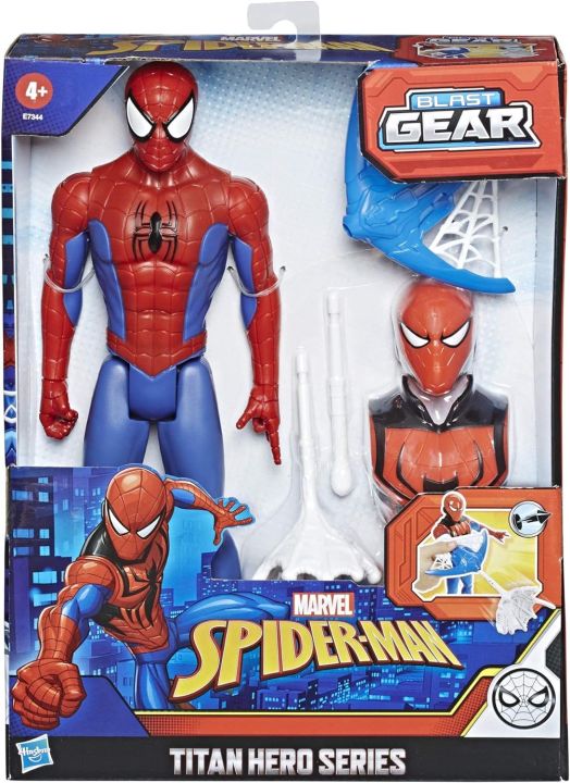 Hasbro Spider-Man Action Figure & Blast Gear