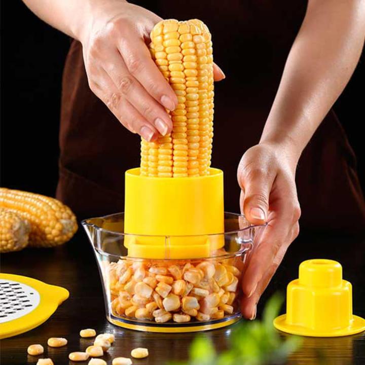 Multi Function Kitchen Corn Striper