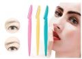 Pack Of 3 Twinkle Eyebrow Razor- Eyebrow Face Hair Removal Razors Trimmer Shaper Shaver-Eyebrow shaper for girls & womens -Eyebrow Razor For Beautiful Face and Skin -Twinkle Eyebrow Razer Hair Removeable Razor. 