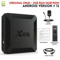 Android TV Box - X96Q 8GB RAM / 128GB ROM - Smart TV Box - Android 12 With 4K Resolution & Free Opplex IPTV Subscription For 3 Months Including 12,000+ Channels , 60,000+ Movies , 4,500+ Webseries - Android TV Box. 