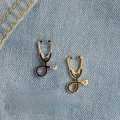 Stethoscope Brooches Doctor Nurse Medical Jewelry Enamel Pin. 