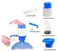 Manual Water Pump Dispenser For 19 liter Water Cans Large - Blue & White. 
