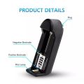 Universal Single Cell 3.7 V Lithium-ion Battery Charger for 18650,16340,14500 Cells AA AAA CR123A Li-ion Batteries small sun. 