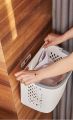 Laundry Baskets with Wheels Trolley Laundry Collector 2 Layers with 3 Storage Baskets for Bedroom Bathroom. 