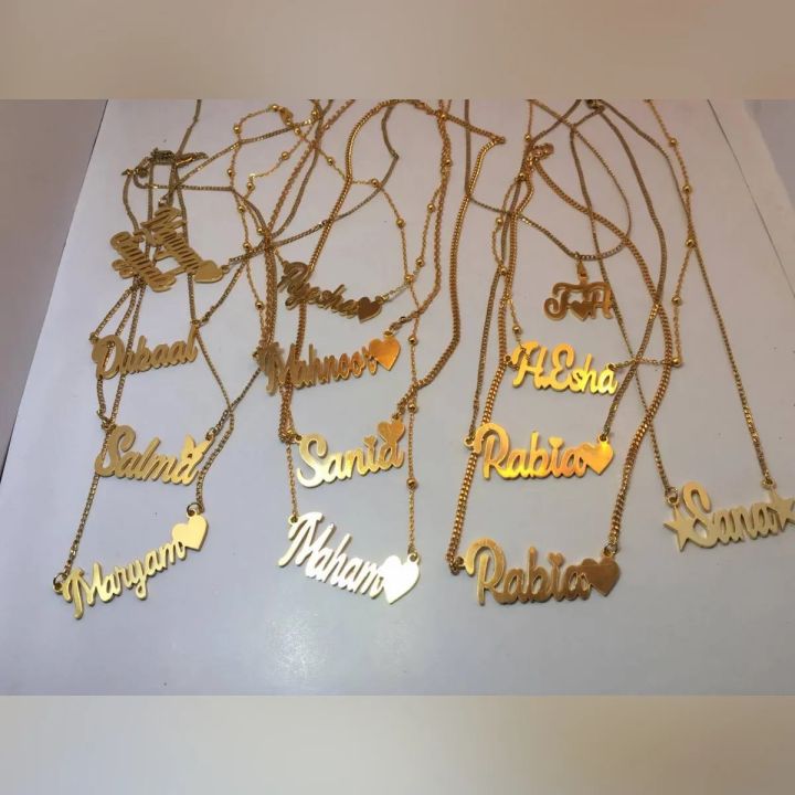 The Jewel Lodge Name Locket For Girls, Name Jewelry, Customize