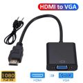 Hdmi To Vga Converter With Sound Adapter Aux, Also Without Sound Adapter Low Price High Performance. 