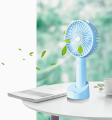 Mini Portable Water Spray Mist Fan Air Humidifier USB Small Handheld Fan Cooler USB Rechargeable Cooling Fan with mobile stand holder. 