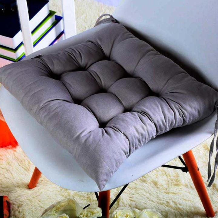 1 Piece - Velvet Square Shape Chair / Sofa Cushion