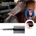 Professional Hair Styling Coloring Dyeing Tint Comb Salon Tool Sectioning Highlighting Weaving Cutting Comb for Hairdressing. 