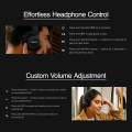 Zero® Storm Headphones | Wireless Over-Ear Headphones with Deep Bass, USB Type-C Fast Charging, Lightweight Design | Stylish Colors | Best for Gaming, Music & Travel. 
