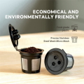 Reusable Three-Hole Filter Accessories for Ninja CFP301 CFP201 CFP307 Dual Brew Pro. 