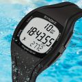 Step Counting Function Sports Electronic Watch, Multifunctional Alarm Luminous Outdoor Sports Watch. 